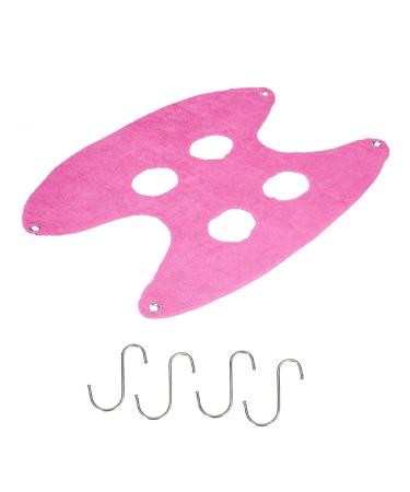Zwzrfmzhml Dog Care Hammock - Pet Fur Care Harness & Nail Cutting Tool in Rose Red | Ideal for Pet Groomers - Buy Online on GoSupps.com