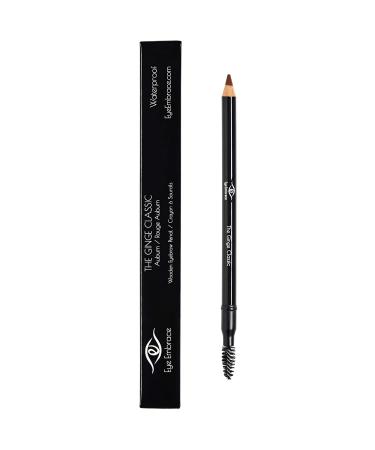 Eye Embrace The Ginge Classic Auburn Red Wooden Eyebrow Pencil - Waterproof Double-Ended Pencil with Sharpener & Spoolie Brush | Cruelty-Free - Buy Online on GoSupps.com