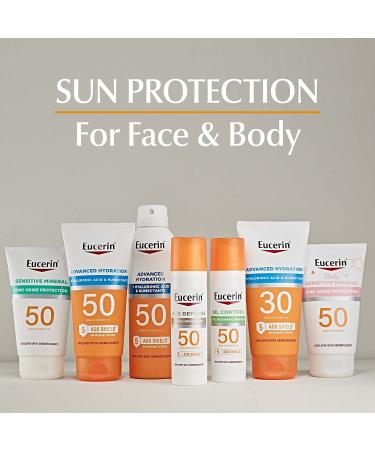 Eucerin Sun Advanced Hydration SPF 50 Sunscreen Lotion - 5 fl oz Tube - Buy Online on GoSupps.com