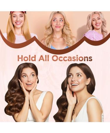 5 in 1 Wand Curling Iron Set - Kinked Curls Flat Iron & 3 Ceramic Barrels - Fast Heat Rose Gold Hair Waver Curler - Buy Online on GoSupps.com