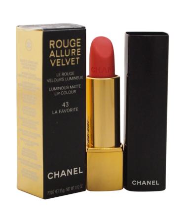 Chanel Rouge Allure Velvet #43-La Favorite 3.5 g 1 piece 350 g