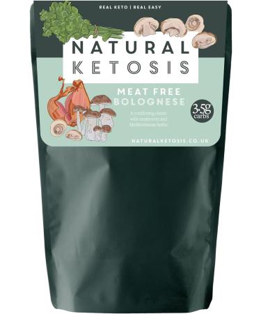 NLCKitchen Keto Pasta & Meal (Pack of 3 | Meat Free Bolognese) - Ketogenic Low Carb Diet Natural Ready Meal Ambient - Contains 3 x Pasta 3 x Meal (Pasta & Meat Free Bolognese (Pack of 3)) - Buy Online on GoSupps.com