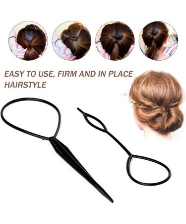 DUNBE Hair Styling Set 28 Pcs Hair Design Styling Tools Accessories DIY Hair Accessories Hair Modelling Tool Kit Hairdresser Kit Set Magic Simple Fast Spiral Hair Braid Hair Braiding Tool - Buy Online on GoSupps.com