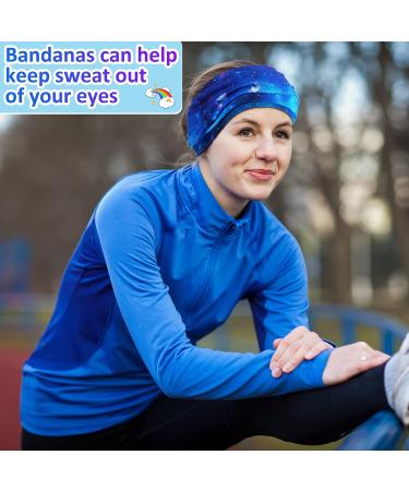 50 Piece Seamless Multi-Color Bandana Neck Gaiter Headwrap for Men and Women - Perfect for Hiking, Riding, and Sports - Buy Online on GoSupps.com