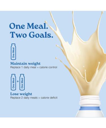  NUPO NUPO Vanilla One Meal Shake with 24 vitamins and minerals high in protein and no added sugar delicious weight loss shakes for women and men 12 x 330 ml - Buy Online on GoSupps.com