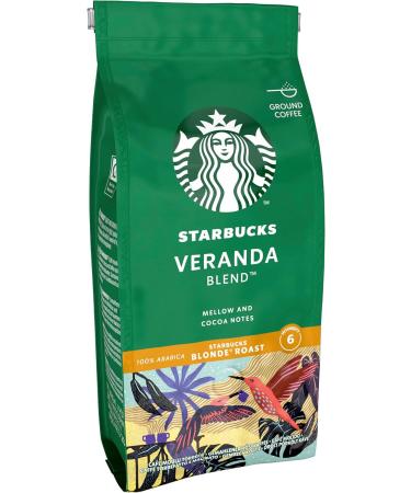 STARBUCKS Veranda Blend Blonde Roast Ground Coffee 200g (Pack of 6) - Buy Online on GoSupps.com