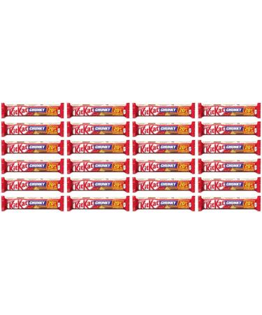Nestle Kit Kat Chunky Candy Bar Milk Chocolate 51 Grams/1.8 Ounces - 24 Pack - Buy Online on GoSupps.com