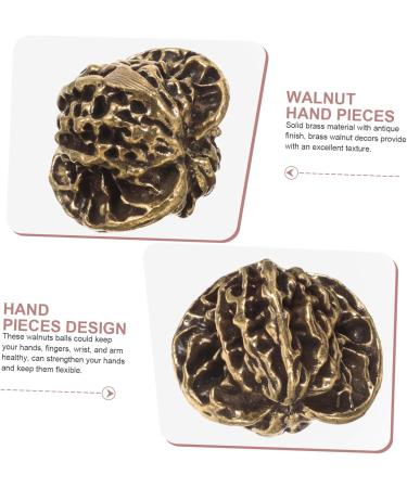 Clispeed 2-St Gifts for Elderly | Brass Chinese Handmilling Gymnastics Balls for Seniors | Perfect Gift for Old People's Home Residents - Buy Online on GoSupps.com