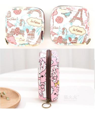 Women's Large Capacity Menstruation Bag | Tampon Storage Pocket & Cosmetic Organizer - Buy Online on GoSupps.com