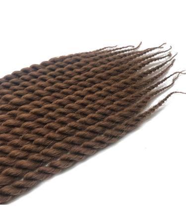 Coolbers 18 Inch Havana Mambo Twist Braids - Synthetic Crochet Hair Extensions for Women - Handmade Twist Braids #30 - Buy Online on GoSupps.com