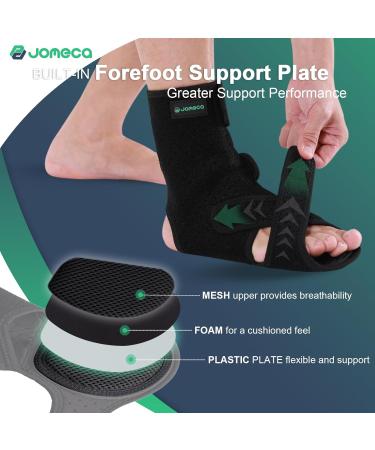 Buy Drop Foot Brace with Arch Support | Adjustable AFO & Foot Orthosis for Walking - Relief for MS TBI Stroke CP Fracture (Left Medium - Buy Online on GoSupps.com