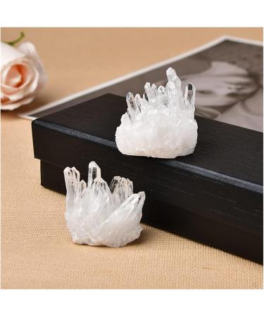 Crystal Rough Natural Crystal Cluster Raw Quartz White Clear Quartz Stones Gemstone Specimen Home Decoration Raw Gifts Raw Stones and Minerals (Color : Random Delivery Size : 10-20g) (Color : Random 30-40g Random Delivery - Buy Online on GoSupps.com