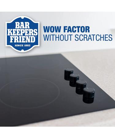 Bar Keepers Friend Cooktop Cleaning Kit - 13oz | Stovetop Stain Remover & Polisher - Buy Online on GoSupps.com