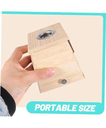 Beavorty 4-Piece Moxibustion Box Set - Wooden Moxa Furnace Holder & Metal Burner for Effective Body Moxibustion - Worldwide Shipping - Buy Online on GoSupps.com