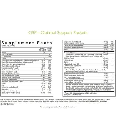 Mannatech OSP Optimal Support Packets 4 pack - Buy Online on GoSupps.com