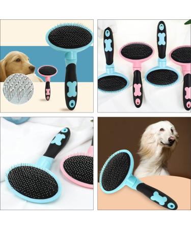 POPETPOP 2pi ces Peigne De Toilettage Pour Animaux Outil De Massage Nettoyage Brosse Poils Pour Et Chiens Poils Et Moyens Design Ergonomique Et Toilettage Bleux2pcs 17.5 9.5 5.5CMx2pcs - Buy Online on GoSupps.com
