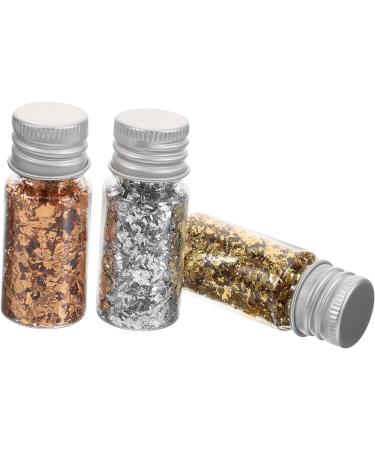 STOBOK 3 Sets Gold Foil Nail Flakes for Nail Decor Foil Flakes Nail Art Nails Flakes for Decor DIY Flakes for Nails Foil Flakes for Nail Decoration Nail Flakes for Nail Art Nail Foil - Buy Online on GoSupps.com