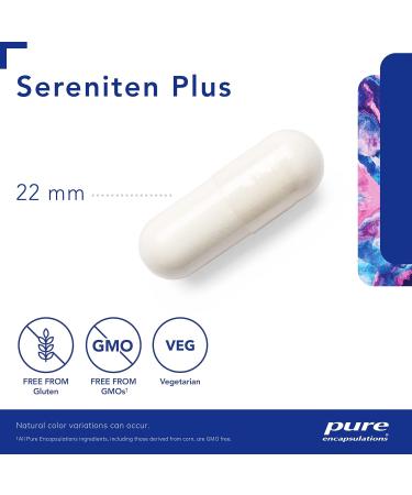 Pure Encapsulations - Sereniten Plus - Unique Bioactive Casein Peptide Blend - 45 Capsules - Buy Online on GoSupps.com