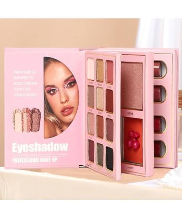 Palette De Maquillage Visage Complet Fard Paupi res Longue Dur e Pliable 3 Couches - Bo te Fard Joues Et Highlighter Pour Artistes Mariage Soir e Bureau Sortie Voyage et Usage - Buy Online on GoSupps.com
