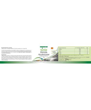 Fairvital | Alkaline formula powder - with calcium magnesium potassium zinc iron copper molybdenum chromium and selenium - VEGAN - 250g - Buy Online on GoSupps.com