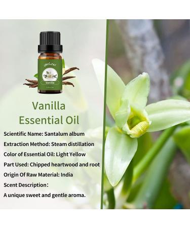 Yethious 4 Pack Essential Oil Set - Lavender Jasmine Vanilla Eucalyptus for Diffuser, Soap, Candles - Premium Aromatherapy Bundle - Buy Online on GoSupps.com