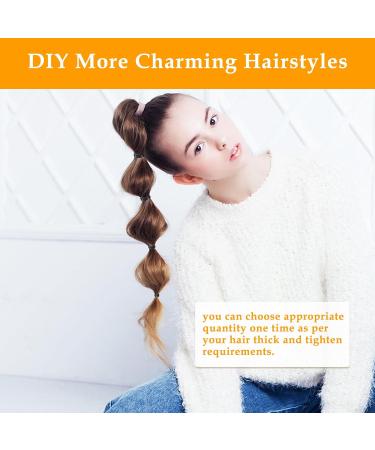 Buy Sularpek 300-Piece Black Hair Ties - Thin Elastic Hair Ties for Women & Girls | Perfect for Daily & Wedding Hairstyles - Buy Online on GoSupps.com