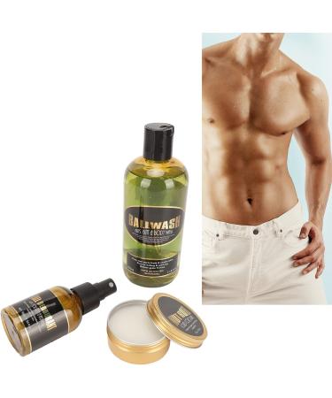 Men's Intimate Care Set - Itch Relief, Moisturizing, Discomfort Reduction - Gentle Daily Foam - Buy Online on GoSupps.com