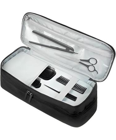 REMEK Hair Dryer Storage Bag | Large Capacity Hair Dryer Storage Organizer Travel Accessories Hair Dryer Handle Bag Gift for Friends Beings Black - Buy Online on GoSupps.com