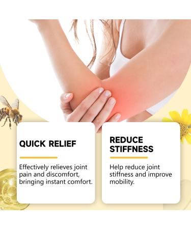  MagiSel Bee venom cream 60g bee venom repair cream bee venom cream joint and bone therapy cream with bee venom pain relief cream - Buy Online on GoSupps.com