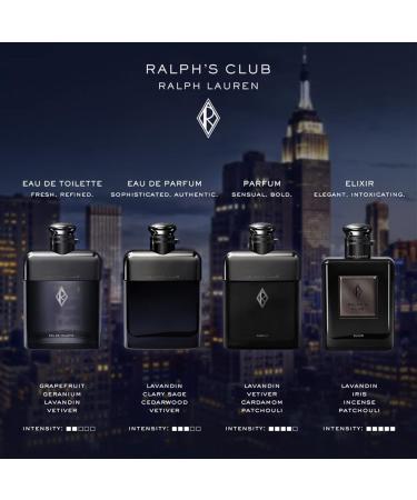 Ralph Lauren - Ralph's Club - Eau de Toilette - Men's Cologne - Woody & Aromatic - With Grapefruit Lavandin & Patchouli - Intense Fragrance 4.2 Fl Oz - Buy Online on GoSupps.com