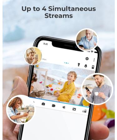 REOLINK Home Security Camera System 3MP HD Plug-in Indoor WiFi Camera Pan Tilt Pet Camera Baby Monitor Night Vision 2 Way Audio Smart Human/Pet Detection Local SD Card Storage E1(2 Pack) 2 Pack Indoor Cam - Buy Online on GoSupps.com