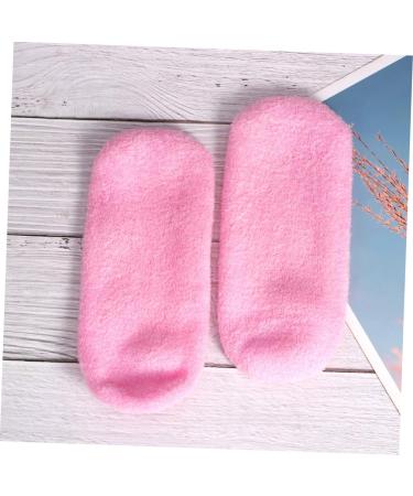 FRCOLOR 1 Pair Dead Skin Socks Moisturizing Heel Socks Spa Feet Sleeves Hard Feet Socks Heel Repair Socks Rough Heel Socks Cracked Heels Guard Skin Softening Socks Essential Oil Foot 21.5X8.5cm - Buy Online on GoSupps.com