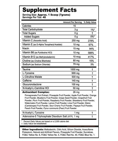 G Fuel Sage Mode Elite Energy Powder - Naruto Shippuden Inspired - 9.8 oz (40 Servings) - Buy Online on GoSupps.com