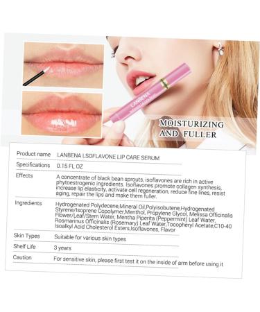 Baluue 4pcs Lip Serum Clear Lip Gloss Lip Tint Lip Oil Lip Balm Lipgloss Lips Moisturizer Lip Pomade Water - Buy Online on GoSupps.com
