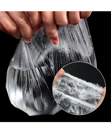 Disposable Shower Caps - 30PCS | Salon Hair Coloring Dye Cap | Larger & Thicker Bath Cap | Clear Elastic Hotel Hair Bathing Shower Caps | Women's Spa & Portable Travel Hats - Buy Online on GoSupps.com