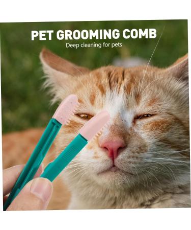 Ipetboom 10 Pack Eye Gum Cleaner & Pet Comb Brush Cat & Dog Tear Stain Removal Tools - Buy Online on GoSupps.com