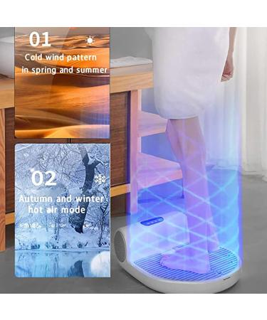 Body Dryer Skin Care Drying Machine Negative Ion Bathroom Equipment with Gravity Sensing Quick Air Drying Heating and Cooling for Home Bathroom Hotel Travel - Buy Online on GoSupps.com