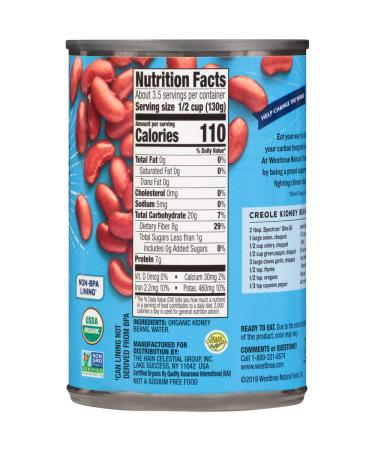 Westbrae Natural Organic Kidney Beans - 15oz | Quality & Healthy Option - Buy Online on GoSupps.com