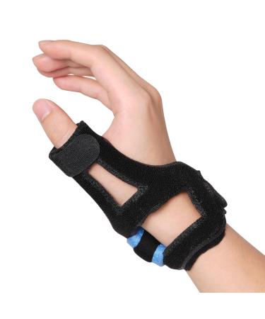 Velpeau Breathable Thumb Brace for Arthritis Pain and Support Ideal for De Quervain's Tenosynovitis Tendonitis Sprained Osteoarthritis Trigger Thumb Spica Splint Stabilizer Right or Left Hands(M) Medium