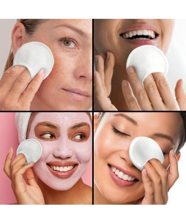16 Reusable Cotton Pads for Makeup Removal | Eco-Friendly Set with Bamboo Holder & Mesh Bag - Buy Online on GoSupps.com