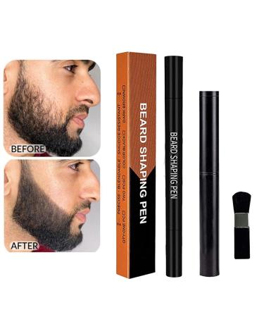 Colcolo Bartstift Filler - Natural Finish Water-Repellent Facial Hair Coverage Black Pencil Set for Men - Buy Online on GoSupps.com