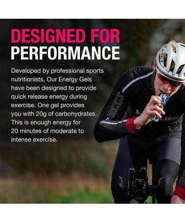OTE Super Gel - Dual Source Energy for Endurance Sports - 40g Carbs - Box of 12 (Berry) - Buy Online on GoSupps.com
