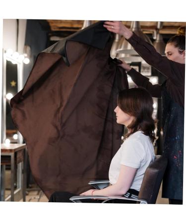 NOLITOY Salon Nylon Cape for Men - Waterproof Hair Cutting Apron with Snap Closure | Top Quality Haircut Cover for Adults - Buy Online on GoSupps.com