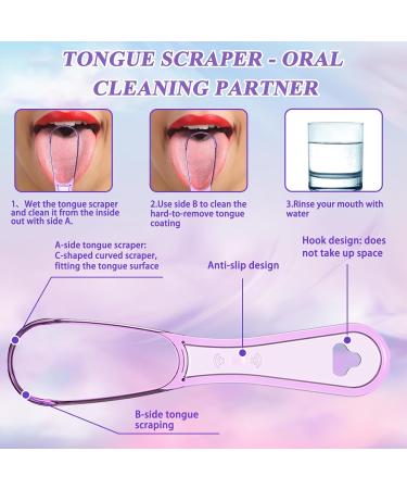 Purple Toothpaste for White Teeth | Teeth Color Corrector & Whitening Serum | Violet Toothpaste with Tongue Scraper - Buy Online Worldwide - Buy Online on GoSupps.com