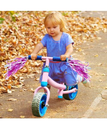 Girls Bike Bell and Streamers - Flower Design Bell with 2 Pack Streamers for Children's Bicycle Accessories - Buy Online on GoSupps.com