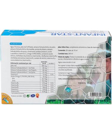  ESPADIET Espadiet Infant Star Omega Jelly 20 Bottles 100 g - Buy Online on GoSupps.com