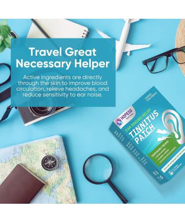 Tinnitus Relief Patches - Natural Herbal Treatment for Ringing Ears, Hearing Loss, and Ear Pain - 50 Pcs - Buy Online on GoSupps.com