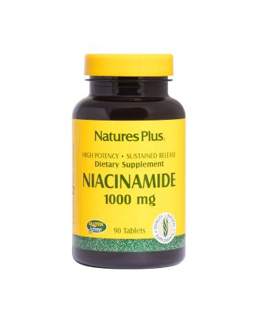 Nature's Plus Niacinamide 1000 mg 90 Tablets