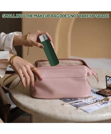 Portable Dental Floss Dispenser with 100 Refillable Sticks - Travel-Friendly Tooth Cleaning Organizer in Green - Buy Online on GoSupps.com