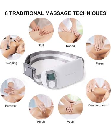 Waist Slimming Belts for Menstruation Relief - Hot Compress & Vibration Neck Massage for Dysmenorrhea & Stomach Cramps - Women s Belly & Uterus Warm Massage Belt - Buy Online on GoSupps.com